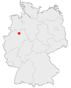 Lage von Bad Rothenfelde in Deutschland