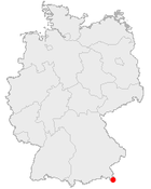 Localización de Schönau am Königssee en Alemania