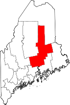 Map of Maine highlighting Penobscot County.svg