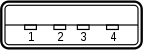 USB TypeA Diagram Numbered.svg
