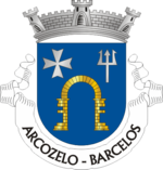 Escudo de la freguesía de Arcozelo