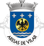 Escudo de la freguesía de Areias de Vilar