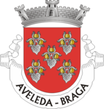 Escudo de la freguesía de Aveleda