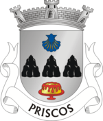 Escudo de la freguesía de Priscos