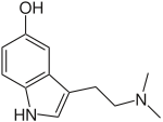 The chemical structure of bufotenin