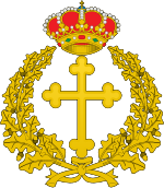 Emblema del Arzobispado Castrense de España.
