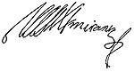 Firma de Juan Tomás Enríquez de Cabrera.