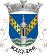 Escudo de la freguesía de Boliqueime