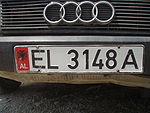 License plate Elbasan.JPG