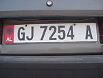 License plate Gjirokaster.JPG