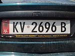 License plate Kavaja.JPG