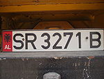 License plate Saranda.JPG