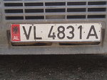 License plate Vlora.JPG