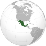Mexico (orthographic projection).svg