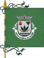 Bandera de la freguesía de Santa Lucrécia de Algeriz