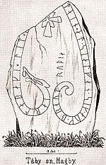 Runestone U 149 drawing.jpg