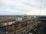 View of Chernobyl taken from Pripyat.JPG
