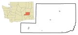 Ubicación en el condado de Adams en el estado de Washington Ubicación de Washington en EE. UU.