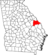 Ubicación del condado en GeorgiaUbicación de Georgia en EE. UU.
