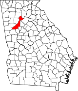Ubicación del condado en GeorgiaUbicación de Georgia en EE. UU.