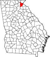 Ubicación del condado en GeorgiaUbicación de Georgia en EE. UU.