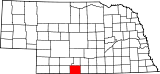 Ubicación del condado en NebraskaUbicación de Nebraska en EE.UU.