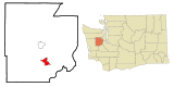 Ubicación en el condado de Mason en el estado de Washington Ubicación de Washington en EE. UU.