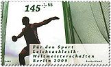 DPAG 2009 Sport Leichtathletik WM 2009 Diskuswerfen.jpg