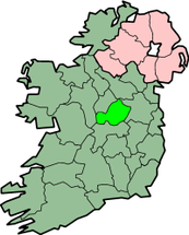 Ubicación de Condado de Westmeath