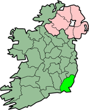Ubicación de Condado de Wexford