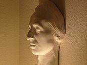 Chopin death mask, side view (collection of Jack Gibbons).jpg