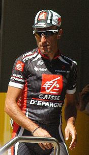 Chente en el Tour de Francia 2007.