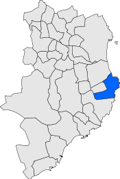 Localització de Begur respecte del Baix Empordà.svg