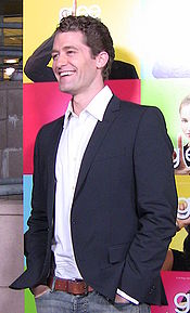 Matthew Morrison en el estreno de la serie de televisión Glee, en Santa Monica, California (Estados Unidos).