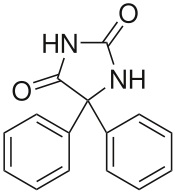 Fenitoína chemical structure