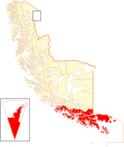 Situación de Provincia de la Antártica Chilena