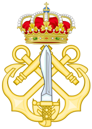 Emblem of the Spanish Naval Special Warfare Force.svg