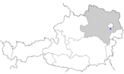 Austria, Situación de Laxenburg