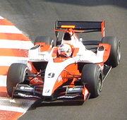Maldonado en el Gran Premio de Monaco de la GP2
