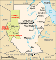 Situación de Autoridad Regional Interina de Darfur