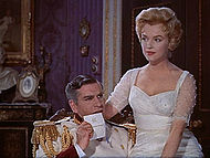 Laurence Olivier and Marilyn Monroe in The Prince and the Showgirl trailer 2.jpg