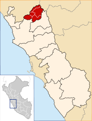 Situación de Provincia de Cajatambo