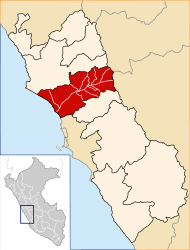 Situación de Provincia de Huaral