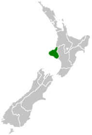 Ubicación de Región de Taranaki