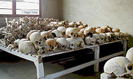 Rwandan Genocide Murambi skulls.jpg
