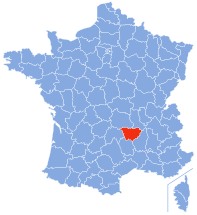 Ubicación de Alto Loira