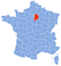 Ubicación de Sena y Marne