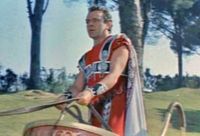 Burton como Marco Antonio en Cleopatra (1963)