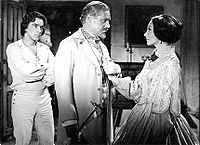 Roberto Rimoldi Fraga, Lautaro Murúa, Thelma Biral en una escena de la película.