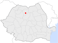 Localización de Bistriţa